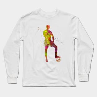 Sports referee in watercolor Long Sleeve T-Shirt